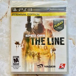 Spec Ops: The Line -- PREMIUM EDITION (Sony PlayStation 3) *BRAND NEW* (wrapped)